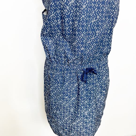 Patagonia Women's Fleetwith Navy Print Crossback Athletic Dress M - Picture 3 of 7